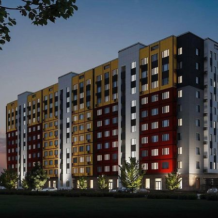 Ferienwohnung Уютная Квартира-Студия Жк Lotus Terrace Almaty Exterior foto